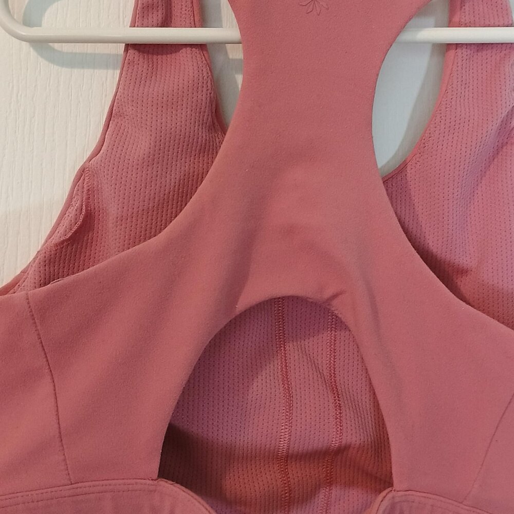Athleta/Speed Racer Bra/Girls XXL 16/Aphrodite Pink/Sports - Picture 2 of 8
